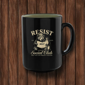 Bears Penguins RESIST Mug