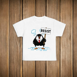 Flippers Up, Stand With Penguins T-Shirt