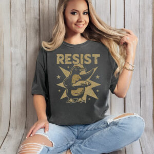 Penguin Resist, Resist Flippers Up T-Shirt