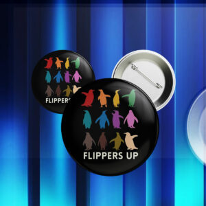 Penguins Against, Flippers Up Button