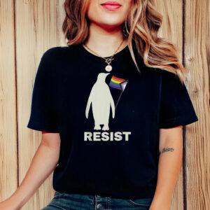 Penguins Protest Against Tariffs Pride T-Shirt