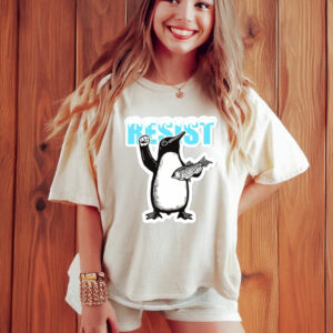 RESIST Penguin T-Shirts