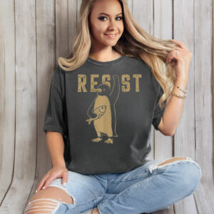 Resist Penguin 2025 Hot T-Shirt