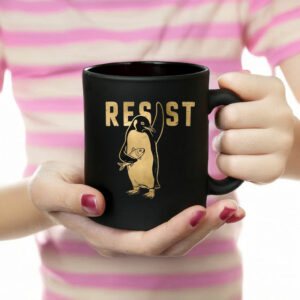 Resist Penguin Anti Trump Mug