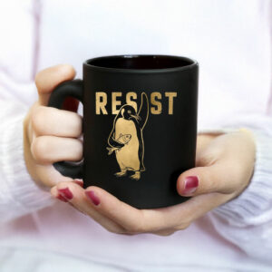 Resist Penguin Anti Trump Mug