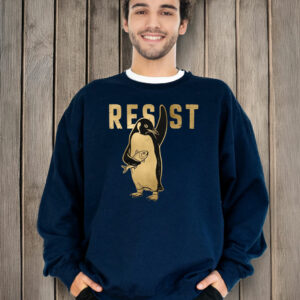 Resist Penguin Anti Trump T-Shirt
