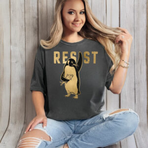 Resist Penguin Anti Trump T-Shirt