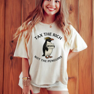 Tax The Rich, Not The Penguins T-Shirt